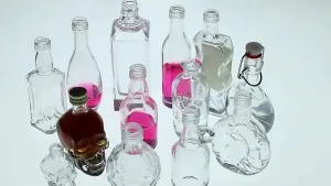 Minibotellas de vidrio para licor