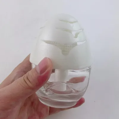 Botella de vidrio de 100ml para ambientador de coche