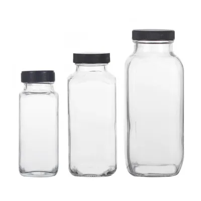Estilos disponibles de botellas de vidrio para bebidas