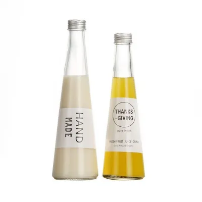 Estilos disponibles de botellas de vidrio para bebidas