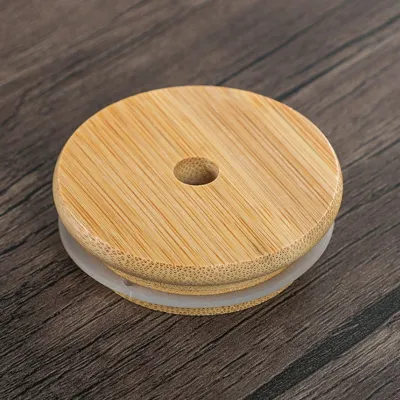 Tapa de bambú de 65mm