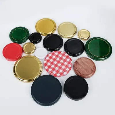 Tapones de hojalata de 30mm, 38mm, 43mm, 48mm, 53mm y 58mm