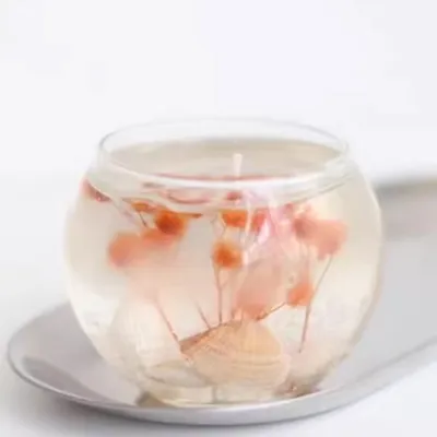 Frascos de vidrio para velas