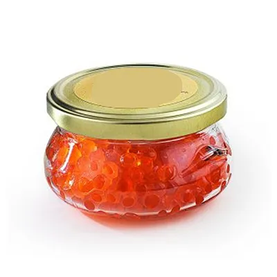 Frascos de vidrio para caviar
