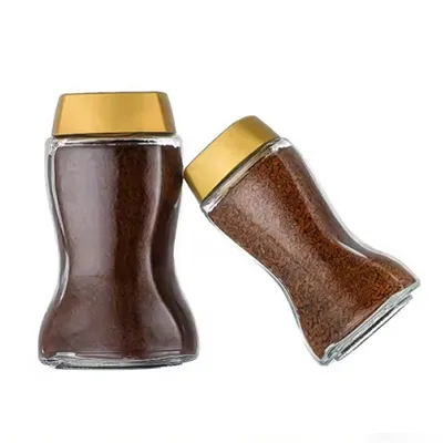 Frascos de vidrio para café