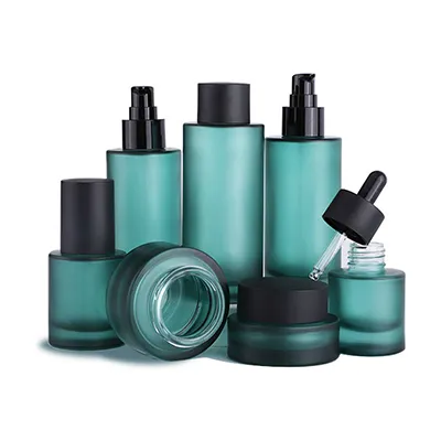 Envases cosméticos de vidrio y frascos para maquillaje