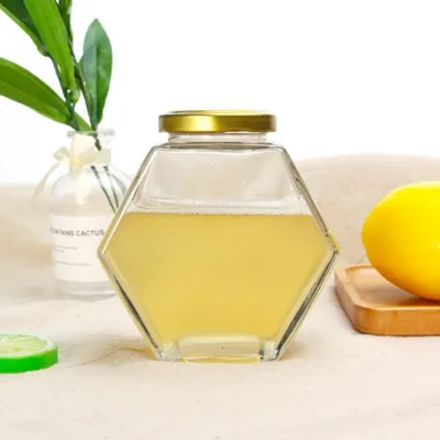 Estilos de frascos de vidrio para miel disponibles