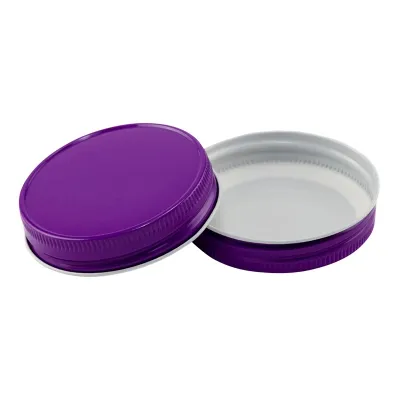 Tapones metálicos con pestañas y revestimiento de plastisol