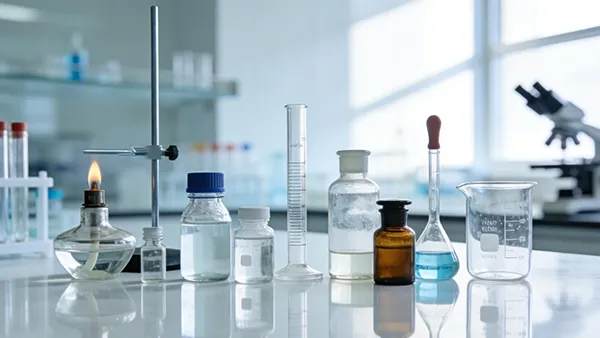 Envases de vidrio para laboratorio