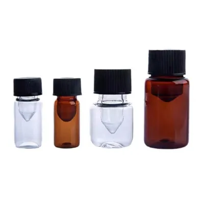 Botellas de vidrio para medicamentos y viales