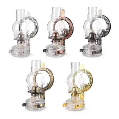 Botellas de vidrio para lámparas de aceite