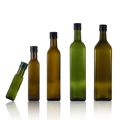 Botellas de vidrio para aceite de oliva
