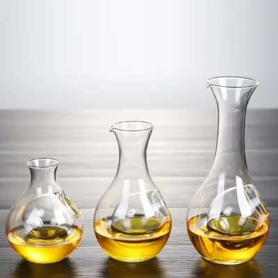 Botellas de sake de vidrio con diseño creativo (250ml / 300ml / 500ml)