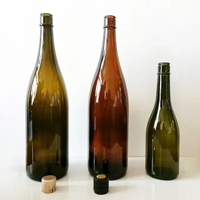 Botellas de vidrio para sake de gran capacidad (720ml / 1800ml)