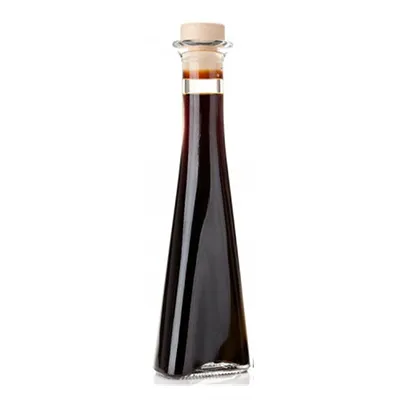 Botellas de vidrio para salsa de soja y vinagreras para vinagre balsámico