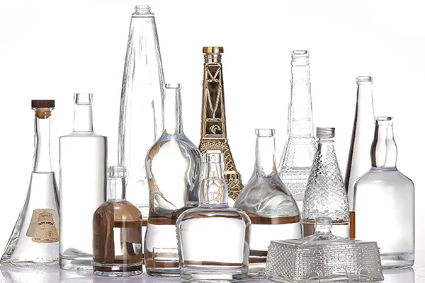 Botellas de vidrio para bebidas espirituosas