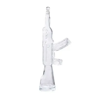 Botellas de vidrio para bebidas espirituosas con formas personalizadas