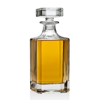 Botellas de vidrio de alta calidad para bebidas espirituosas (750ml)