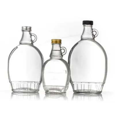 Botellas de vidrio para jarabe