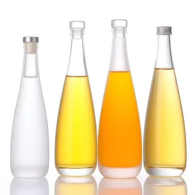 Estilos de botellas de agua de vidrio disponibles