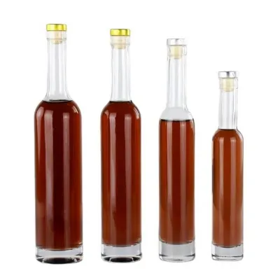 Botellas de vino de hielo de perfil recto (200ml / 375ml / 500ml / 700ml)