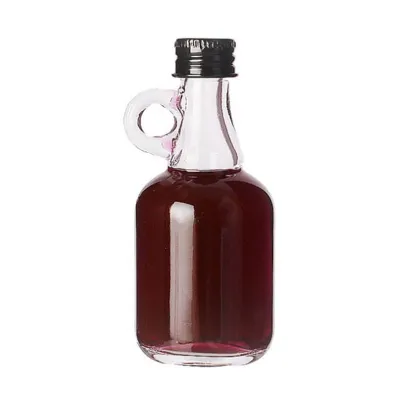 Minibotellas de vidrio para licor con asa (50ml)