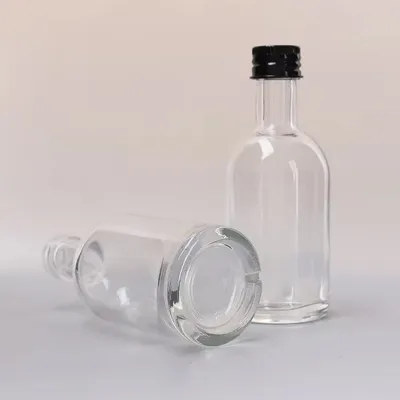 50ml - tapa de plástico / tapa de aluminio
