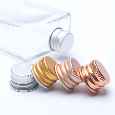 Tapones de rosca de aluminio (aplicados a mano)
